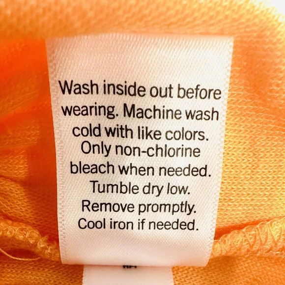 NWT SO Juniors Pullover Terry Cloth Smocked Peplum Orange Shirred Tank Sz Large - Picture 11 of 11